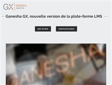 Tablet Screenshot of ganesha.fr