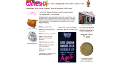 Desktop Screenshot of ganesha.co.uk